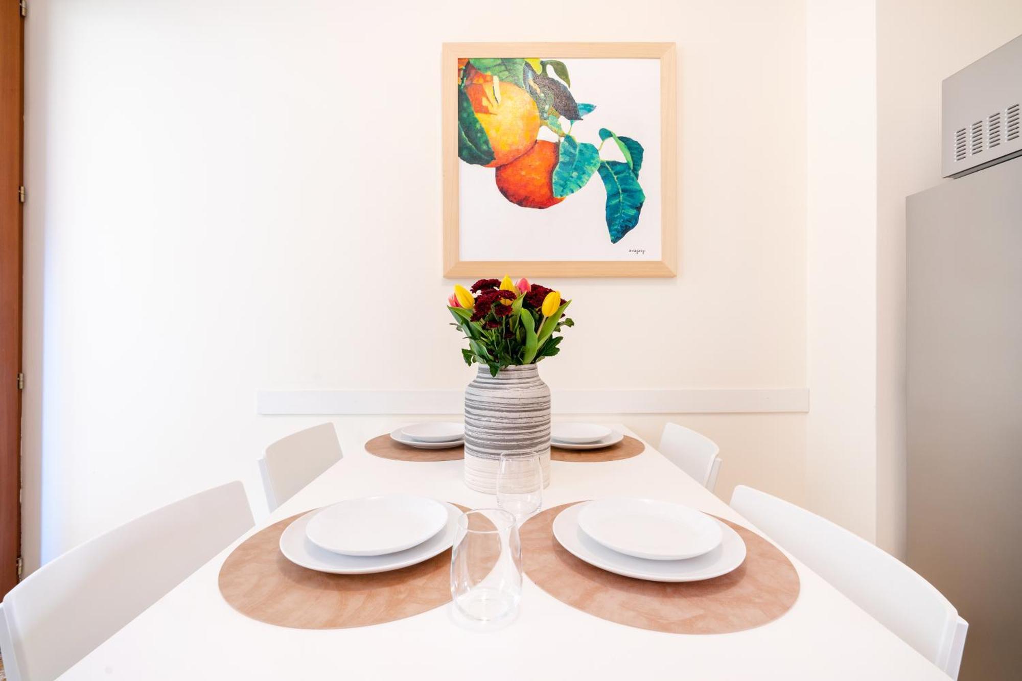 Elegante E Luminoso, Spazio Esterno Privato Appartement